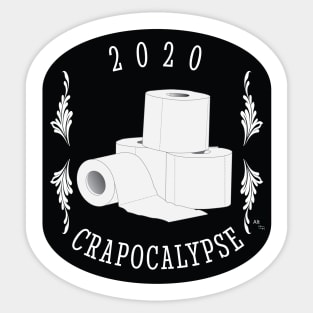 2020 Crapocalypse Sticker